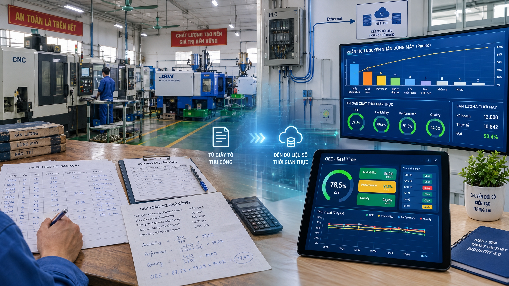 Vì sao doanh nghiệp sản xuất nên số hóa dữ liệu vận hành
